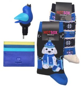 The Store Ltd., Cross Keys, Chirpy Wine Pour $28 Hot Sox $6ea, Mywallit $24