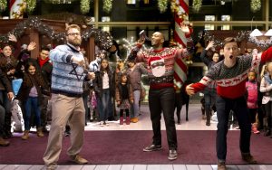 Joseph Gordon Levitt;Seth Rogen;Anthony Mackie