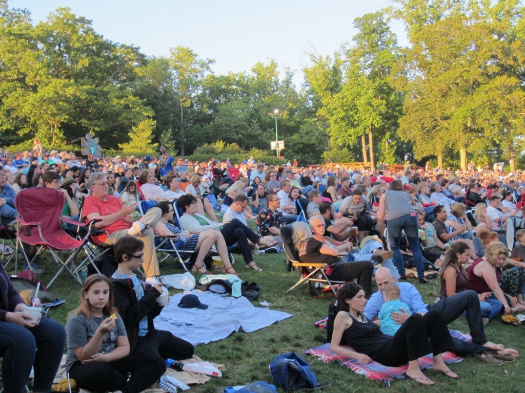 Lawn seats at Merriweather Post Pavilion
