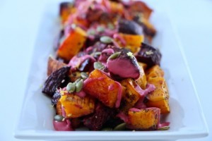 Roasted Beets and Butternut Squash 