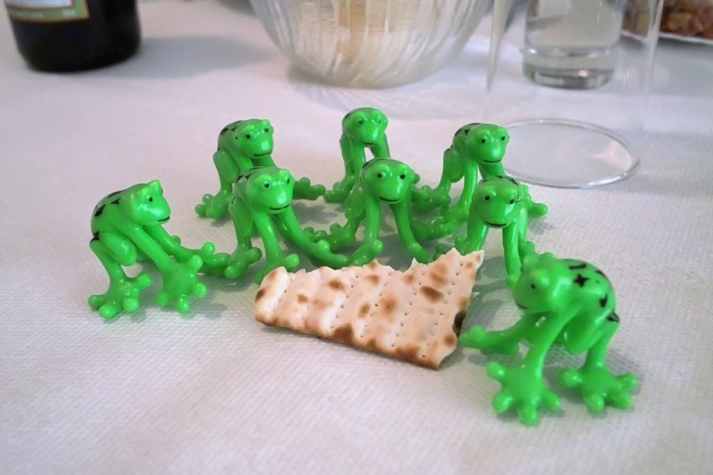 Passover frogs