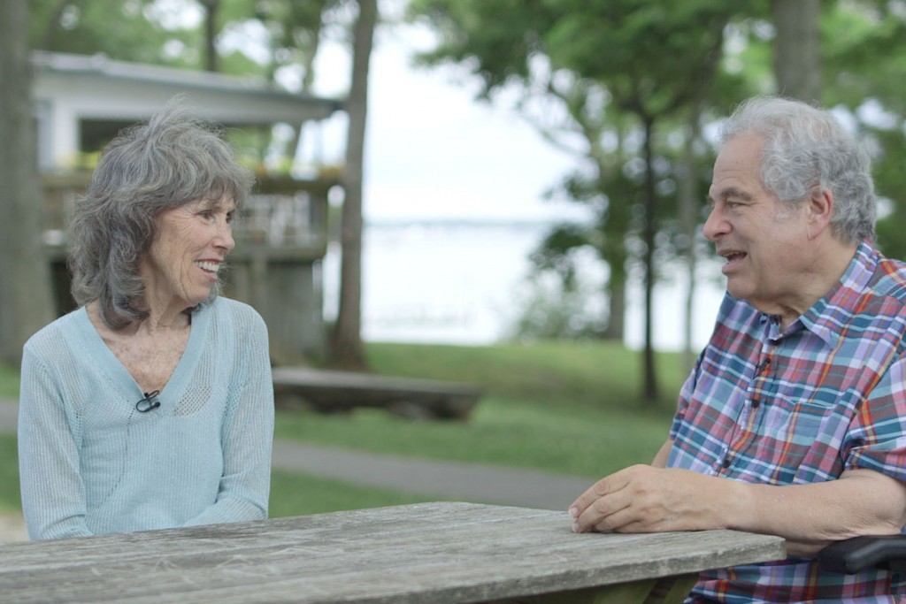 Itzhak Perlman with his wife, Toby,