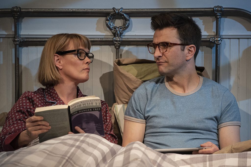 Beth Hylton and M. Scott McLean star in "Dinner with Friends" at Everyman Theatre. (Photo by Teresa Castracane)