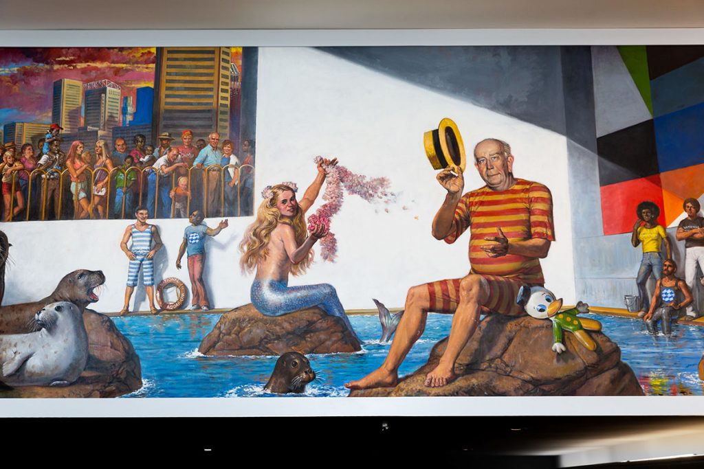 Schaefer's Splash mural unveiling at National Aquarium