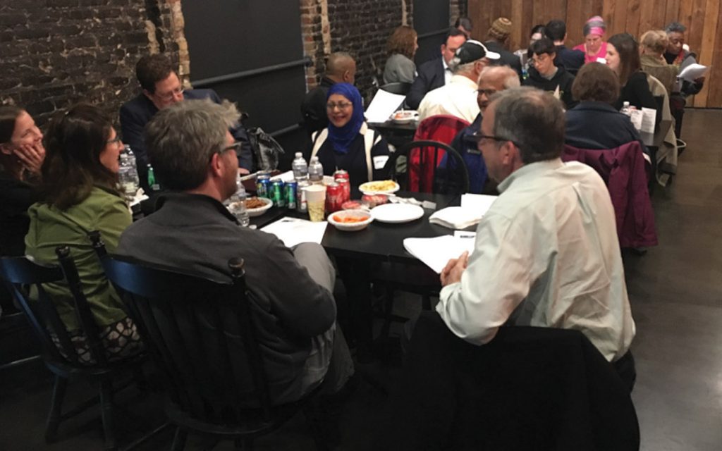 Jews, Muslims and Christians participate in the Baltimore Jewish Council’s trialogue series.