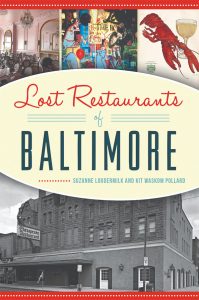 Book cover of "Lost Restaurants of Baltimore"